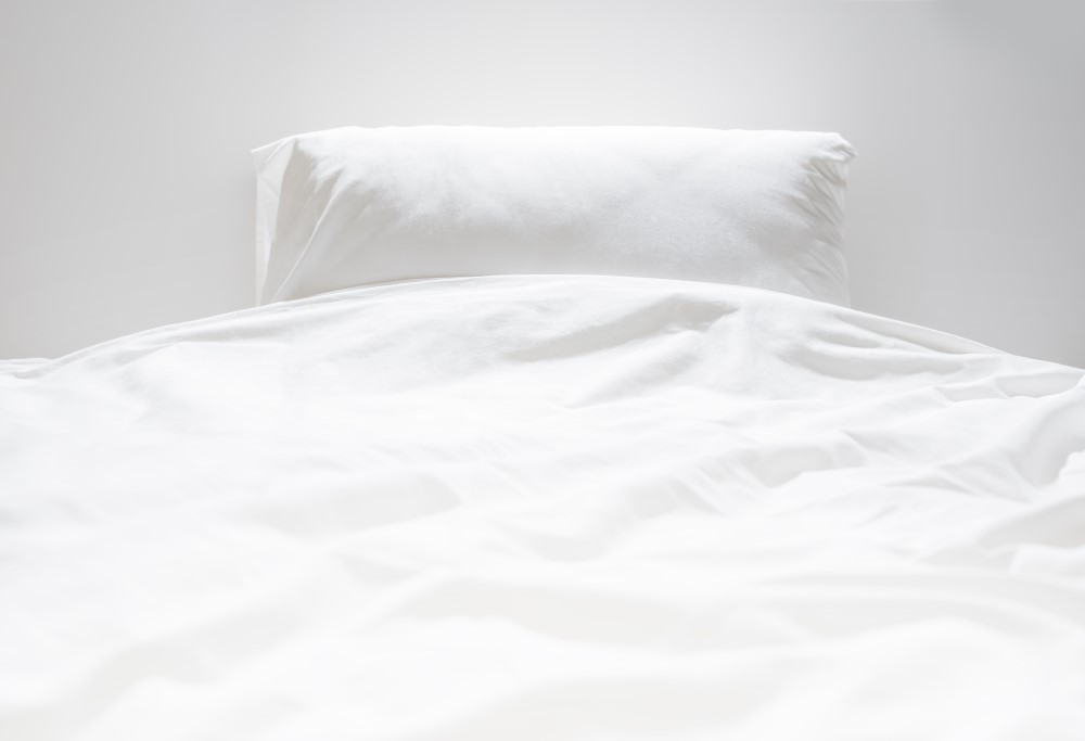 Hvidt sengetøj